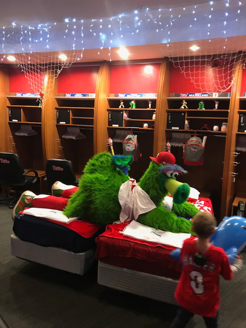 Bob’s helps Phillies Transform Clubhouse to Hold Sleepover ...