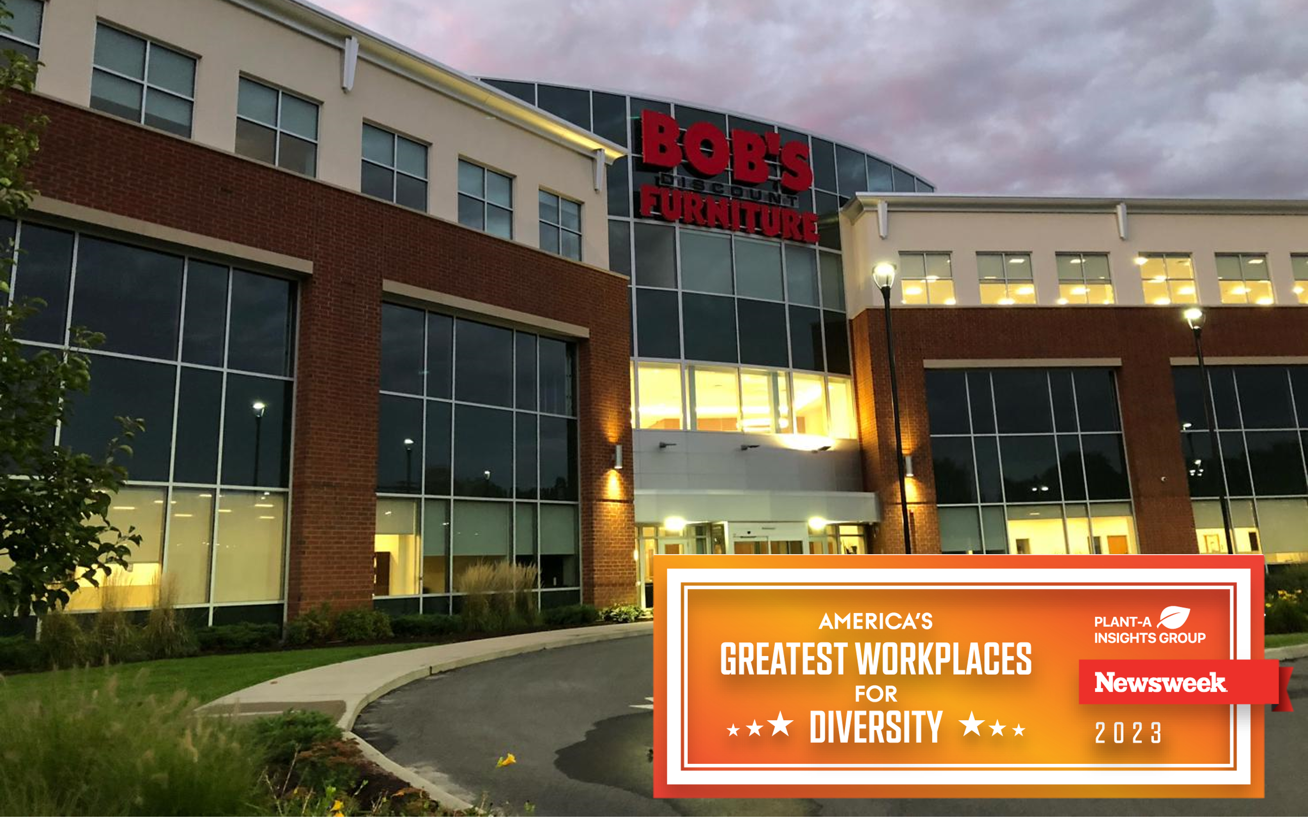 Bob’s Discount Furniture Named to Newsweek’s ‘America’s Greatest Workplaces for Diversity 2023’