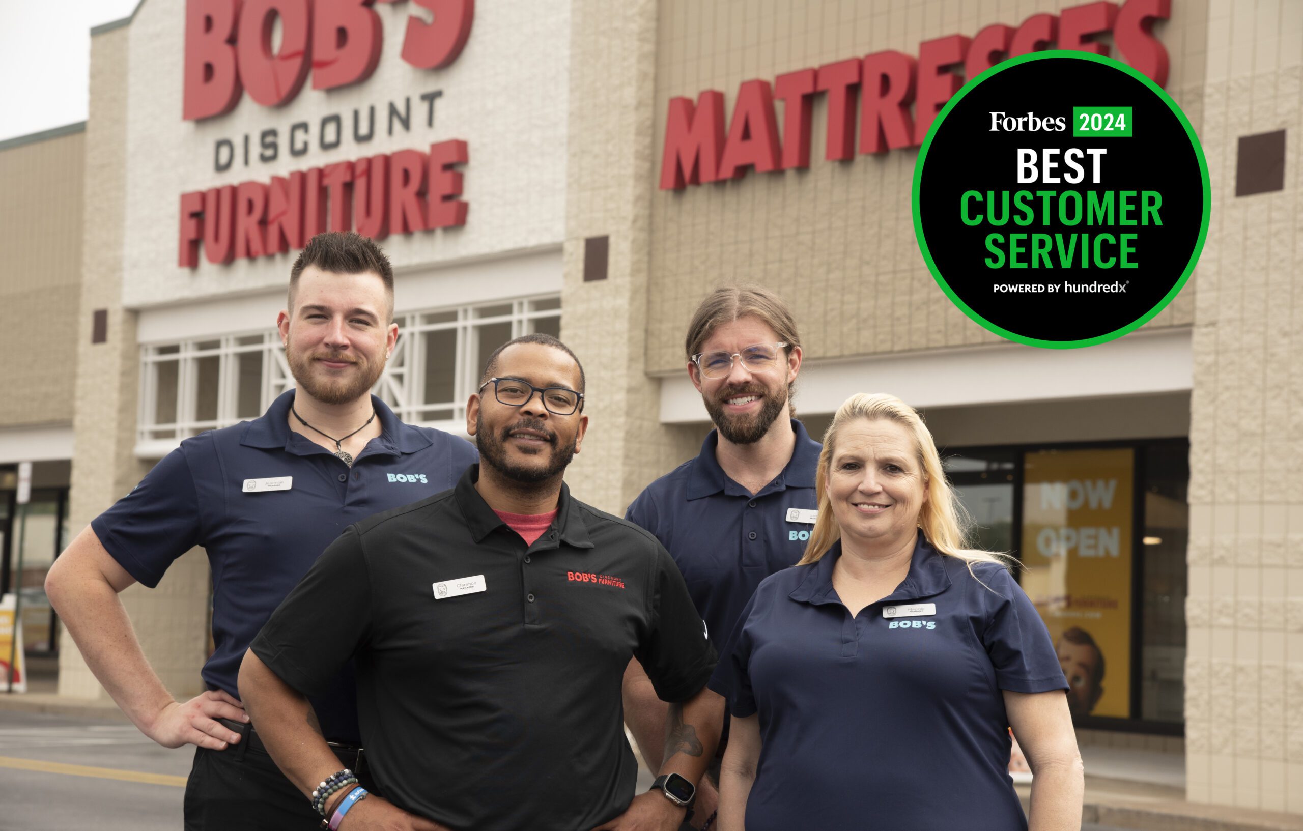 Bob’s Discount Furniture Recognized by Forbes for Best Customer Service